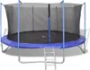 dkd-home-decor 5-tlg. Trampolin-Set 366 cm Stahl Schwarz Produktbild-Vorschau 1