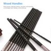 12 Stue ck Professionelle Pinsel Nylon Haar Zarte Holzgriff Produktbild-Vorschau 11
