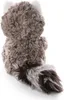 A plush raccoon toy shown from the back. Produktbild-Vorschau