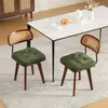 Set di 2 poltrone girevoli a 360°, con schienale in rattan, Anteprima dell’immagine prodotto 2