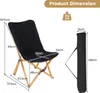 KOMFOTTEU set di 2 sedie a sdraio, sedia da giardino con Anteprima dell’immagine prodotto 3