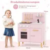 Cucina per bambini in legno con 10 accessori Cucina Anteprima dell’immagine prodotto 2