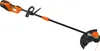 A cordless string trimmer on a white background. Produktbild-Vorschau