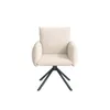 A single beige armchair with a black base is shown against a white background. Produktbild-Vorschau