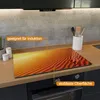 Wallario Herdabdeckplatte aus Glas, Größe 80 x 52 cm Produktbild-Vorschau 2