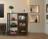 MIADOMODO® Vintage Sideboard - 3 offenen Ablagen, 70x29x75 Produktbild-Vorschau 16