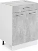 Meuble cuisine Vicco R-Line Béton 60cm avec tiroir, sans Voir les images du produit 1