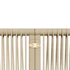 Close-up of beige rope material with a gold metal connector. Náhľad obrázku produktu