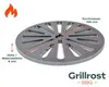 Kruhový rošt do rúry s priemerom 20 cm z pevnej ocele - bez Náhľad obrázku produktu 2