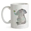 Mr. & Mrs. Panda Tasse Elefant Biene - Weiß - Geschenk, Produktbild-Vorschau 3