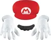 Set di costumi Nintendo Super Mario con cappello e guanti Anteprima dell’immagine prodotto 1