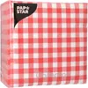 PAPSTAR  87102 PAPSTAR Motivservietten "Vichy Karo", 330 x Anteprima dell’immagine prodotto 6