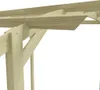vidaXL Záhradná pergola z impregnovaného borovicového dreva Náhľad obrázku produktu 3