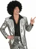 Bequeme schwarze Afro-Perücke für Erwachsene Produktbild-Vorschau 2