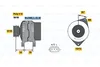 Drehstromgenerator BOSCH 0 986 049 211 Produktbild-Vorschau 2