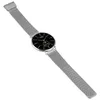 A silver smartwatch with a black face is shown against a white background. Anteprima dell’immagine prodotto