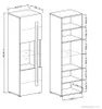 Fernsehwand Eiche Grandson Nb. TURDA-83 mit LED Beleuchtung Produktbild-Vorschau 7