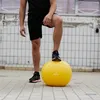 Matchu Sports Gymnastikball (45 cm Gelb Anti-Burst) mit Produktbild-Vorschau 5