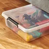 Contenitore in plastica con coperchio, scatola organizer Anteprima dell’immagine prodotto 8