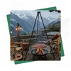 Dreibein Schwenkgrill 152cm - mit Grillrost Ø 50cm - Produktbild-Vorschau 3