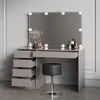 Coiffeuse Livinity Imola Cachemire 120cm avec miroir, Model Voir les images du produit 5