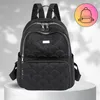 Camerazar Élégant sac à dos matelassé pour femmes, noir et Voir les images du produit 1