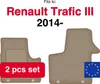 Beige Veloursmatten für: Renault Trafic III Kastenwagen Produktbild-Vorschau 16