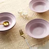 Teller Set 4-teiliges Keramik Ø21,2 cm – tiefe Suppen-, Produktbild-Vorschau 9