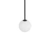 Hängelampe Metall Glas G9 rund D: 12 cm H: max. 96 cm Produktbild-Vorschau 2