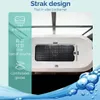 Badematte Duschmatte - 100x40cm - Antirutschmatte Schwarz Produktbild-Vorschau 2
