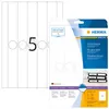 Hängeordneretiketten A4 weiß 34x297 mm Papier matt Produktbild-Vorschau 1