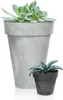 Prosperplast Blumentopf - Betonoptik - anthrazit - Produktbild-Vorschau 8
