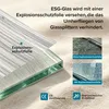Mai & Mai Glasschiebetür komplettset Zimmertür Matt Produktbild-Vorschau 4