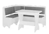 Eckbankgruppe 2-tlg. RHODOS 150x110 cm, grau-weiß aus Produktbild-Vorschau 2