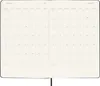 Moleskine 18-mesačný denný kalendár 2026/2027, L/A5, 1 deň Náhľad obrázku produktu 5