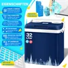 KESSER® 32 L Kühlbox 12V, 230V Stecker, Mini-Kühlschrank, Produktbild-Vorschau 2