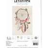 Letistitch Kreuzstich Set "Lebe deine Träume"; Zählmuster, Produktbild-Vorschau 2