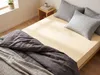 BELIANI Spannbettlaken Gelb Baumwolle 90 x 200 cm mit Hohem Produktbild-Vorschau 2