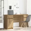 A desk with a laptop and chair in a home office setting. Produktbild-Vorschau
