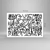 Poster - Poster ohne Rahmen - Zeichnen Cartoon Graffiti - Produktbild-Vorschau 4