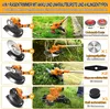 Akku Rasentrimmer mit 2× 4000mAh Akkus, 750W Produktbild-Vorschau 6