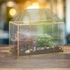 Terrarium in Form eines Glashauses für Zimmerpflanzen Produktbild-Vorschau 3