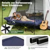 Sekey Tragbares Feldbett mit Matratze, Feldbett Klappbett Produktbild-Vorschau 4