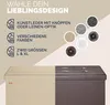 CASARIA® Sitzbank mit Stauraum Faltbar Gepolstert Deckel Produktbild-Vorschau 6