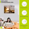 ARTland Leinwandbild Paris Eiffelturm II Größe: 80x60 cm Produktbild-Vorschau 2