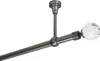 Gardinenstange 280 cm, 1-läufig, Antik Stahl, Vorhangstange Produktbild-Vorschau 7