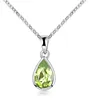 MATERIA Peridot hanger, zilver 925, groen, druppelvorm, Productafbeelding-voorbeeld 7