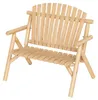 Banc de jardin 2 places COSTWAY en bois, banc en bois Voir les images du produit 1