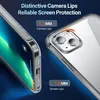 2 Coques Transparentes En Verre Trempé Pour Iphone 13 6,1' Voir les images du produit 6