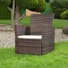 Lounge Sessel aus Poly Rattan Garten Terrassen Sessel Produktbild-Vorschau 3